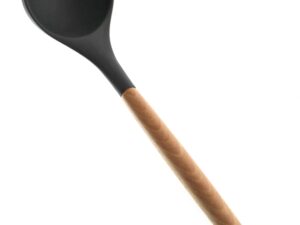 NATURAL drewno nylon łyżka do zup chochla NATURAL wooden ladle spoon 22274290