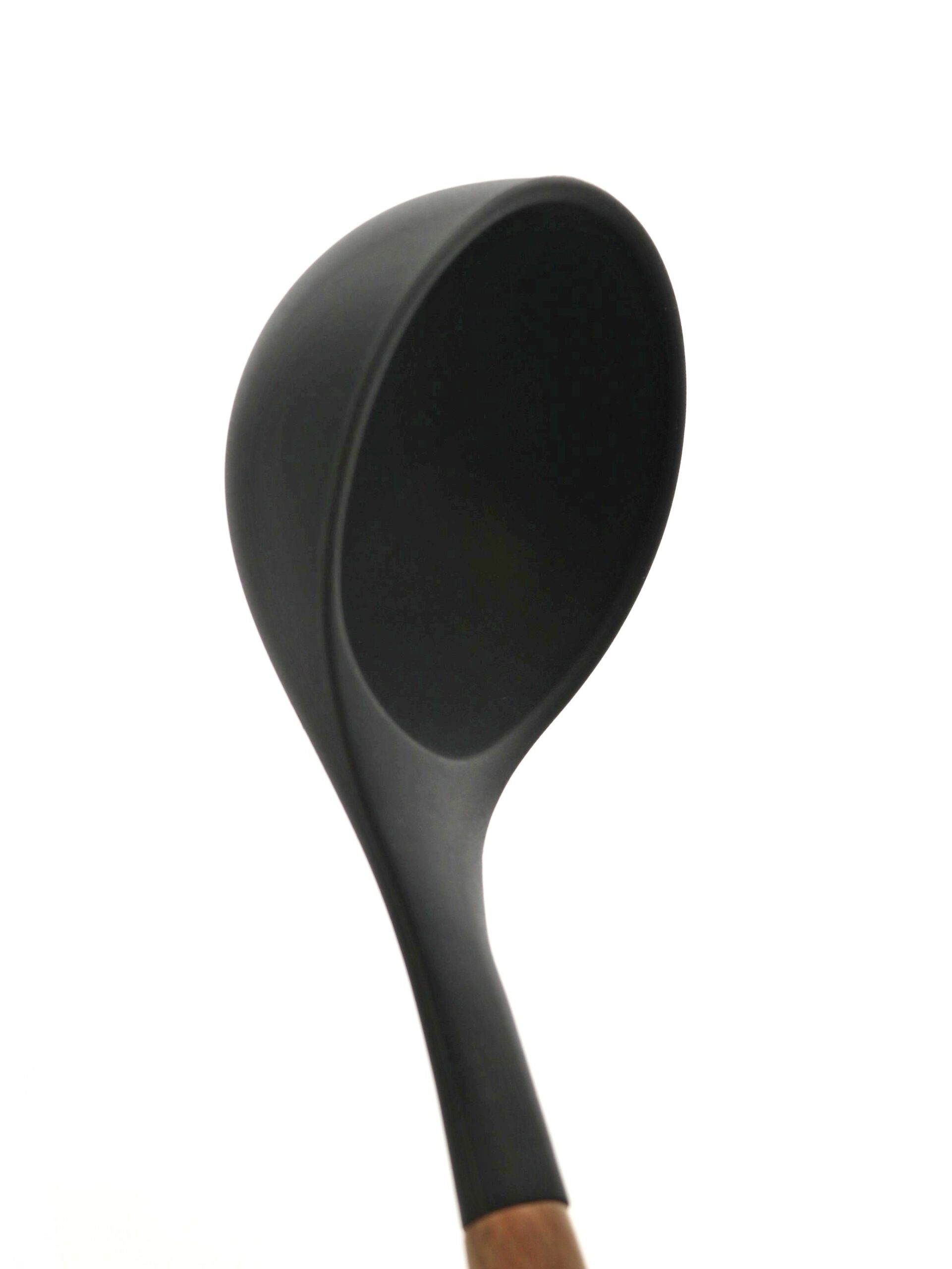 NATURAL drewno nylon łyżka do zup chochla NATURAL wooden ladle spoon 22274290 - obrazek 2
