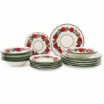 HALINA serwis obiadowy 18 el ręcznie malowana HALINA dinner set 18 pcs HAND PAINTED 600450