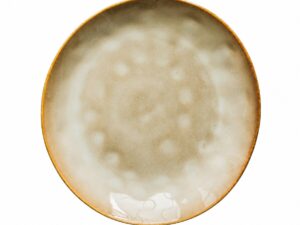 OMBRES INSTA talerz 21 cm JASNY BRĄZ OMBRES INSTA line plate 21 cm LIGHT BROWN 601525