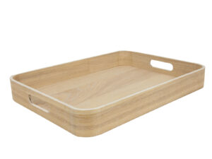 Drewniana taca prostokątna 35x24,5 cm Wooden willow rect 35x24,5 cm 22275470