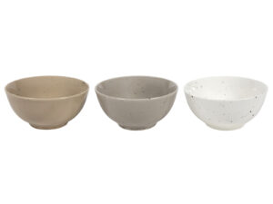 Ceramiczna linia BEACH miska OKRĄGŁA 11 cm różne k Ceramic BEACH line BOWL ROUND 11x5 cm 24305501