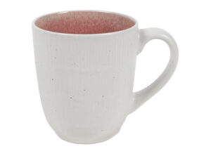 Ceramiczna linia WHITE JEANS RÓŻOWY kubek 300 ml Ceramic WHITE JEANS PINK mug 300ml 24322808