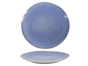 Ceramiczna linia WHITE JEANS BŁĘKITNY talerz 27 cm Ceramic WHITE JEANS BLUE plate 27 cm 24322703