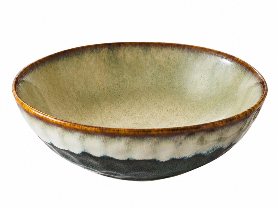 OMBRES miska 500 ml GRANAT SZARY OMBRES line bowl 500 ml NAVY GREY 601501
