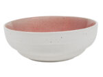 Ceramiczna linia WHITE JEANS RÓŻOWA miska 17,6 cm Ceramic WHITE JEANS PINK bowl 17,6 cm 24322839