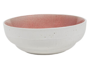 Ceramiczna linia WHITE JEANS RÓŻOWA miska 17,6 cm Ceramic WHITE JEANS PINK bowl 17,6 cm 24322839