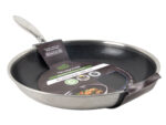 Patelnia PLASTRY MIODU 28 cm ze stalową rączką FORGED ALU frypan round 28cm HAXAGON 25020506