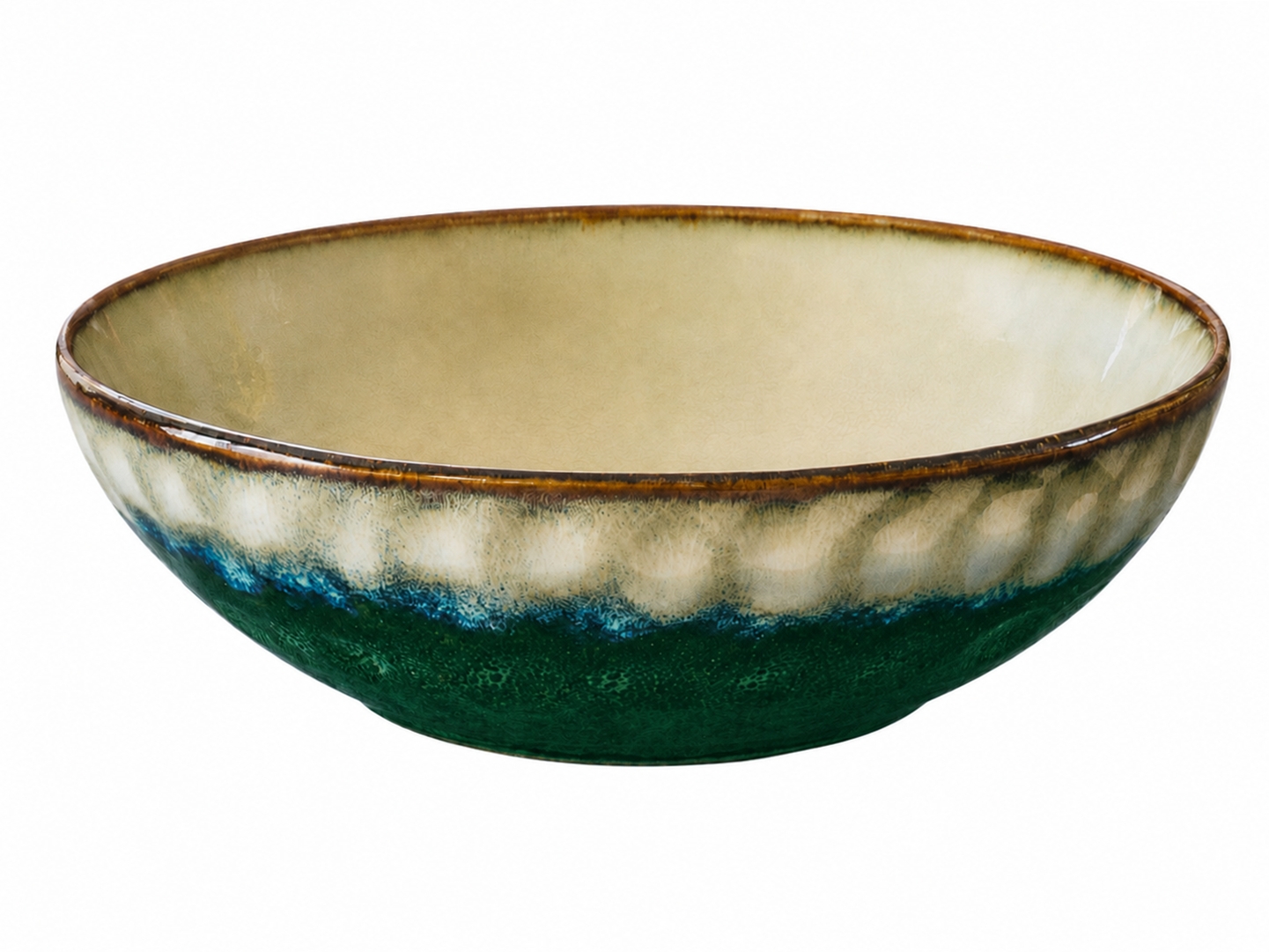 OMBRES miska 500 ml ZIELEŃ SZARY OMBRES line bowl 500 ml GREEN GREY 601471