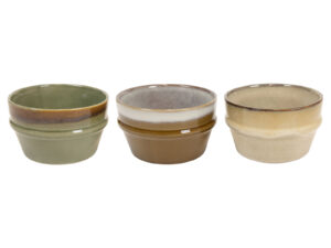 Ceramiczna linia MISTRAL - miseczka 12x7 cm Ceramic MISTRAL line bowl 12x7 cm 24312051