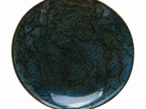 Ceramiczna linia OMBRES talerz 21 cm GRANAT SZARY OMBRES line plate 21 cm NAVY GREY 601495