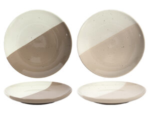 Ceramiczna linia ELEMENT talerz 27 cm dwukolor Ceramic ELEMENT line PLATE double co 27cm 24302698