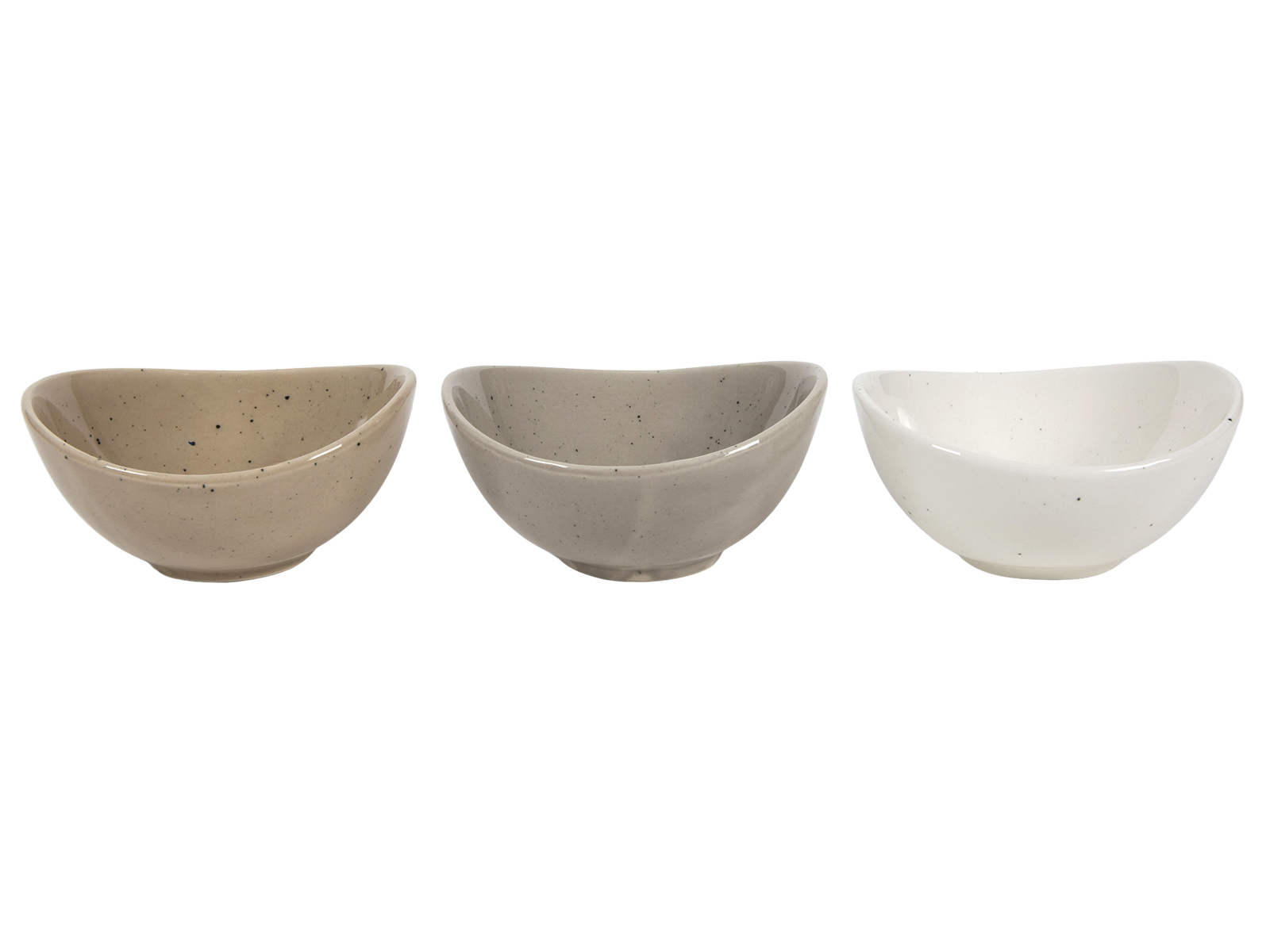 Ceramiczna linia BEACH miska OWALNA 11cm różne kol Ceramic BEACH line BOWL OVAL 11x10x5 cm 24305508