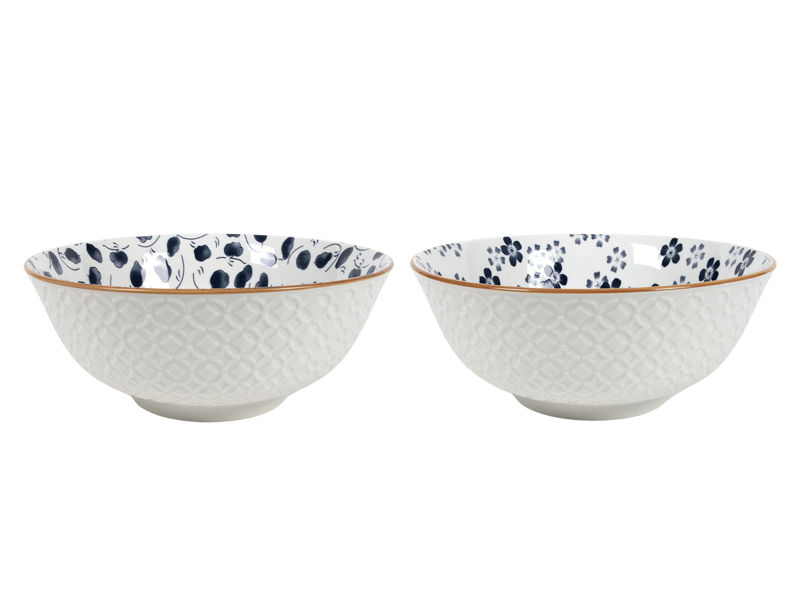 Porcelanowa linia TOTTORI miska 21cm mix 2 wzorów Porcelain TOTTORI bowl 21 cm 24324673 mix 2 decal