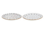 Porcelanowa linia YAMATA talerz 19cm mix 2 wzorów Porcelain YAMATA plate 19 cm 24324681 mix 2 decal