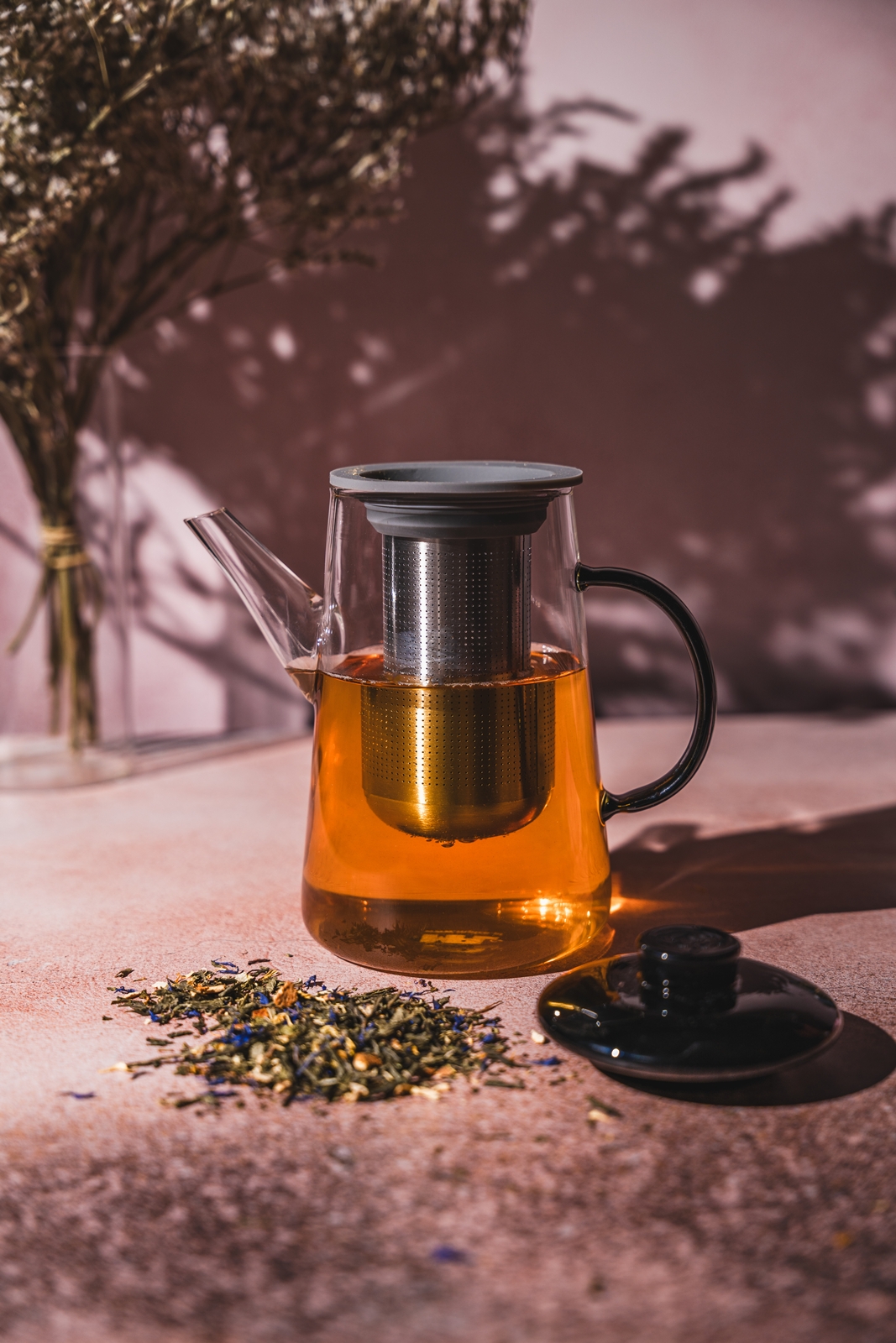 MPL Szklany borosilikatowy dzbanek 0,7l Charles MPL borosilicate glass 0,7 l tea pot CHARLES - obrazek 4