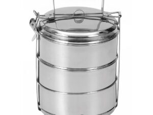 Lunch box 3 levels stainless steel 120902 Lunch box 3 levels stainless steel 120902
