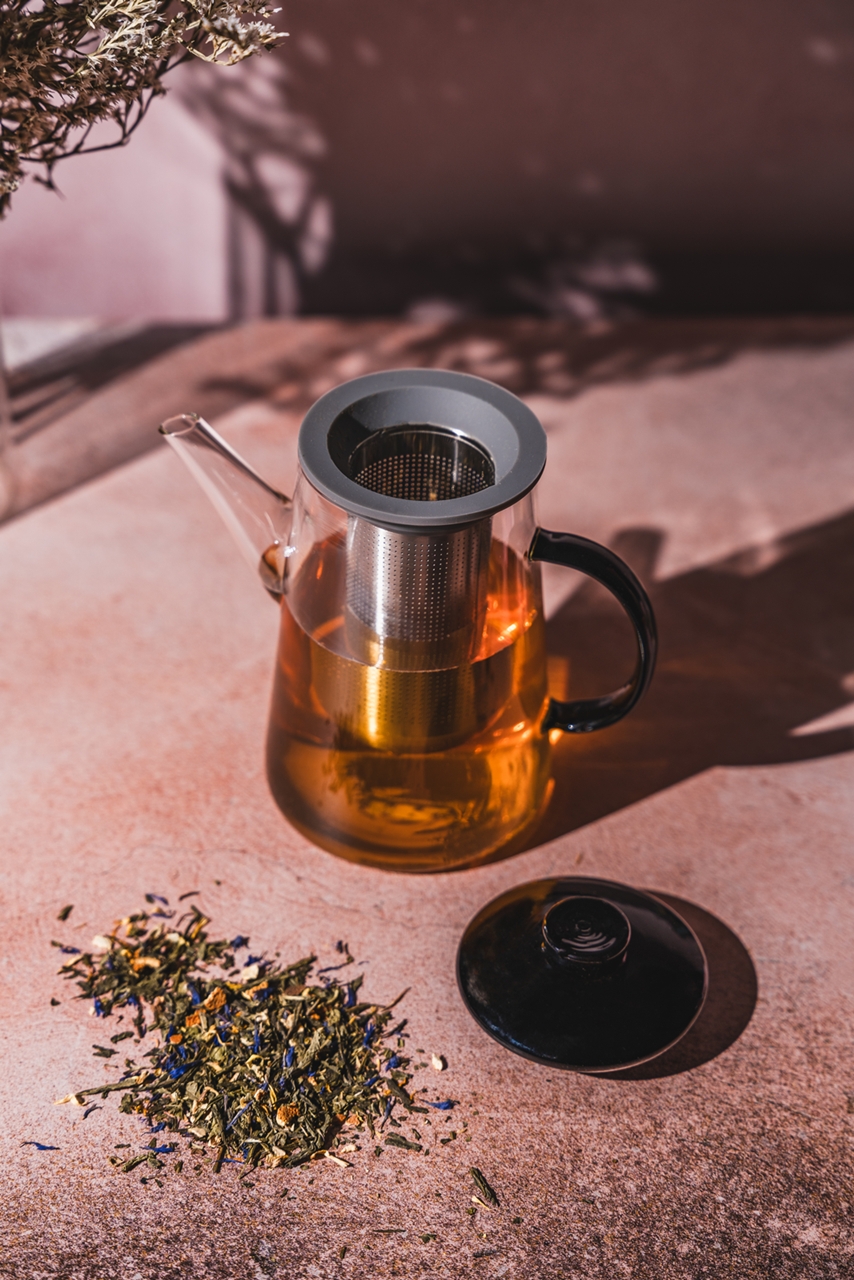 MPL Szklany borosilikatowy dzbanek 0,7l Charles MPL borosilicate glass 0,7 l tea pot CHARLES - obrazek 3