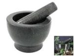 Marmurowy moździerz Biały 15 x 9,5 cm DUŻY Marble mortar 15 x 9,5cm 23461399 BIG