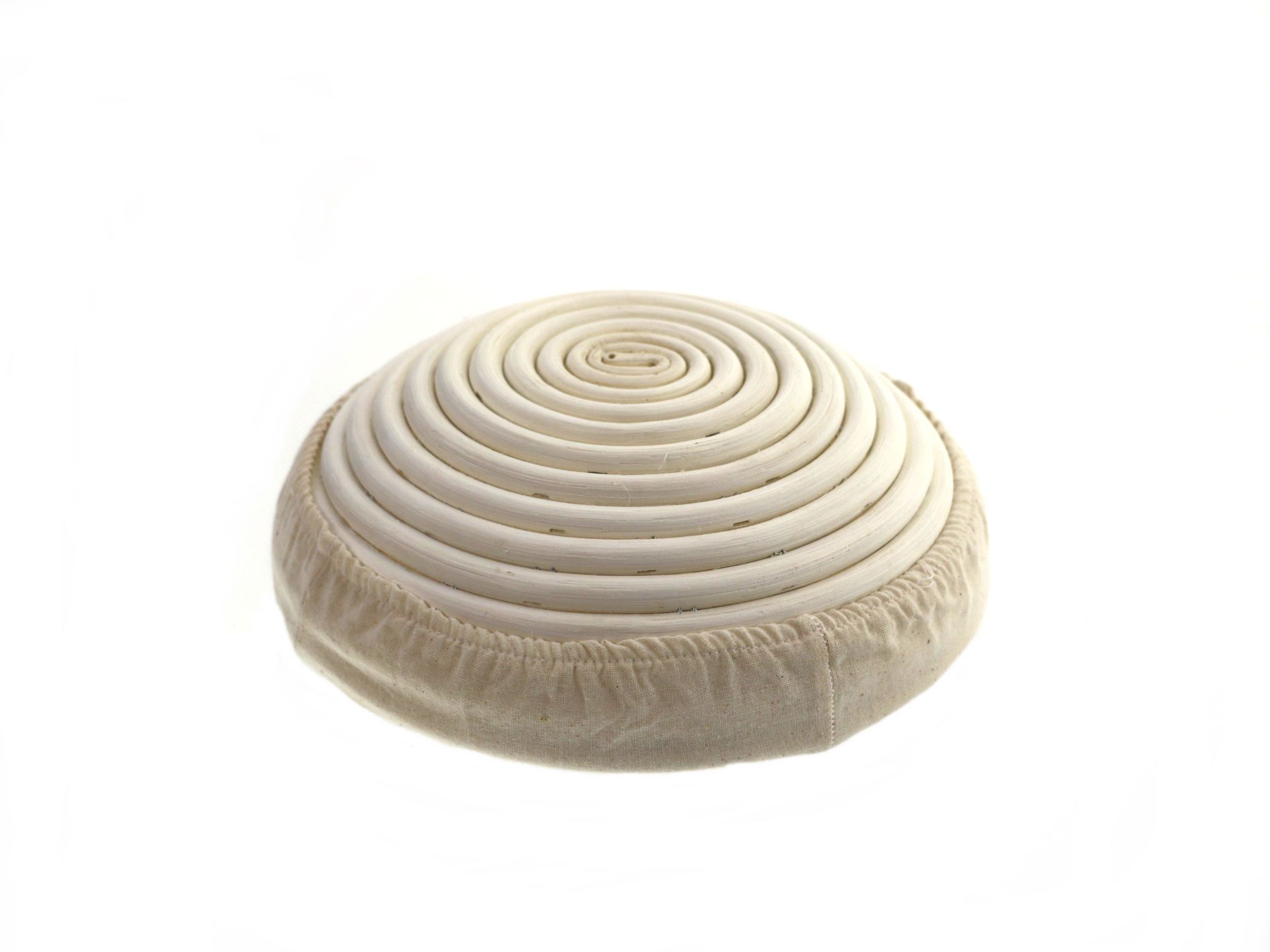 MPL Natural rattan breadform ROUND 21 cm LEN MPL Natural rattan breadform ROUND 21 cm LEN - obrazek 2