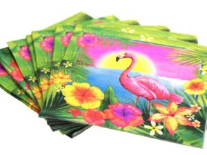 FLAMINGO PARTY serwetki papierowe - 20szt 22281794 FLAMINGO Napkin 2 layer 20pcs 22281794 PRZECENA