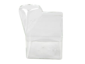 Szklany mlecznik mały KARTONIK 350 ml Glass borosilicate milk pot 350 ml 23467850