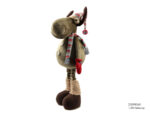 Deco zimowy ŁOŚ brązowy 150 cm szary regulacja wys Deco Winter Deer BROWN 150 cm grey up dow 23098360