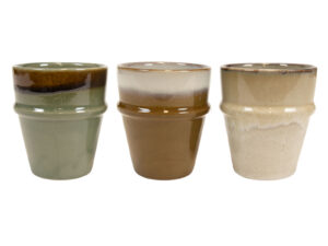 Ceramiczna linia MISTRAL kubek MIX bez ucha Ceramic MISTRAL MUG with edge MIX 24312035